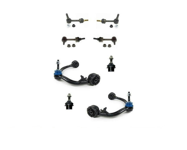 03-04 EXPEDITION With STANDARD SUSPENSION Upp Control Arms Ball Joints Links 8Pc