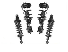 Fits 03-05 Honda Civic Front & Rear Quick Coil Spring Strut Mount Assembly Set