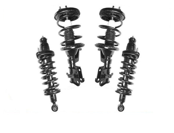 Fits 03-05 Honda Civic Front & Rear Quick Coil Spring Strut Mount Assembly Set