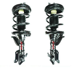 Puntales de resorte helicoidales completos y rápidos DELANTEROS con soportes para Honda Civic 03-05