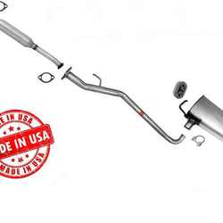 Middle Resonator & Rear Muffler Exhaust System 54667 55506 21562 For Kia Optima