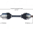 Front CV Axle Shaft For Toyota 4Runner Tacoma Lexus GX460 GX470 4 Wheel Drive