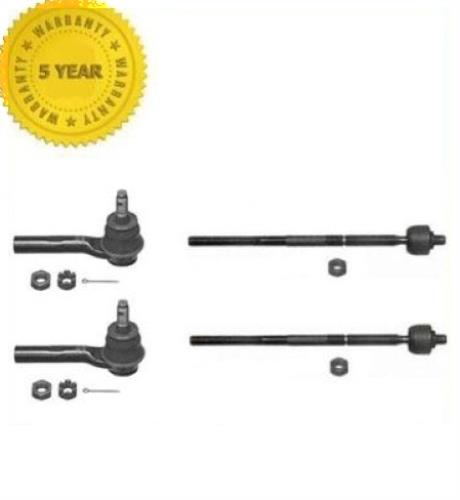 Mountaineer Explorer Extremos de barra de acoplamiento interior y exterior izquierdo y derecho, kit de 4 piezas V8