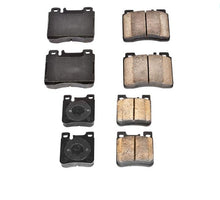 Front Ceramic & Rear Metallic Brake Pads for Mercedes-Benz S420 95-99
