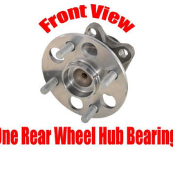 (1) 100% New REAR Wheel Bearing and Hub Assembly for Toyota Prius C 12-16