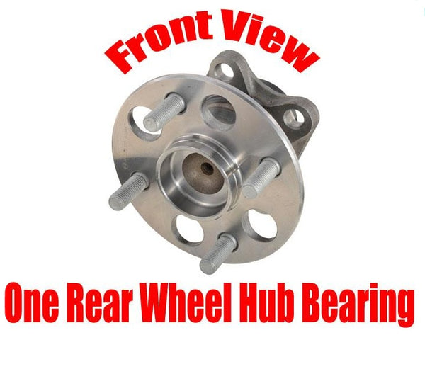 (1) 100% New REAR Wheel Bearing and Hub Assembly for Toyota Prius C 12-16