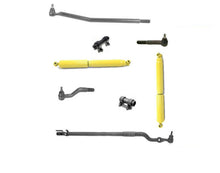 SUPER DUTY F250 F350 4x4 Kit de 8 piezas Conjunto de varillas de arrastre y varillas de amarre con amortiguadores