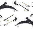 93-95 Prizm Corolla 12Pc Chassis Kit Control Arms Sway Links Tie Rods Ball Joint