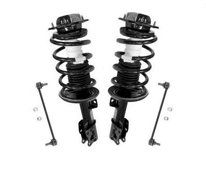 Front Complete Strut & Front Sway Bar Links For Chevrolet Malibu 2004-2011