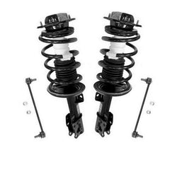 04-11 Malibu G6 Aura Front Strut Shocks & Front Sway Bar Stabilizer Links Kit