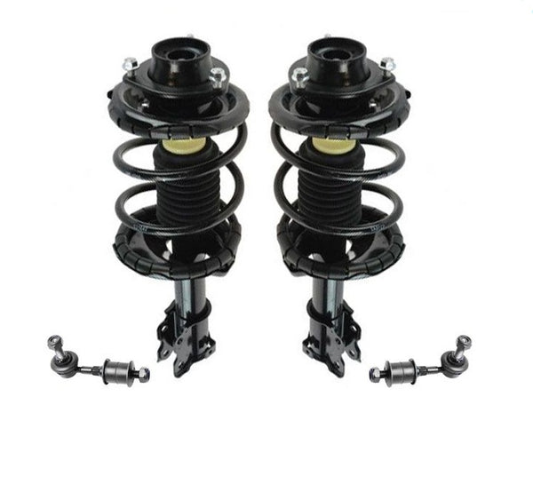 100% New Front Complete Struts Sway Bar Links for Nissan Altima 2.4L 2000-2001