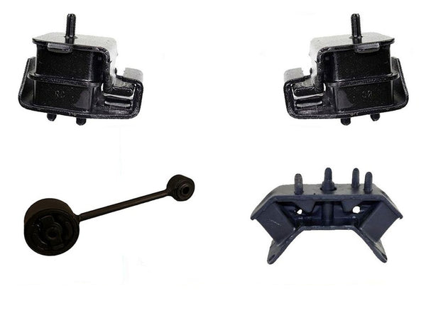 4 Pcs Motor Mount Kit Automatic Transmission fits 98-01 Forester 97-99 Legacy