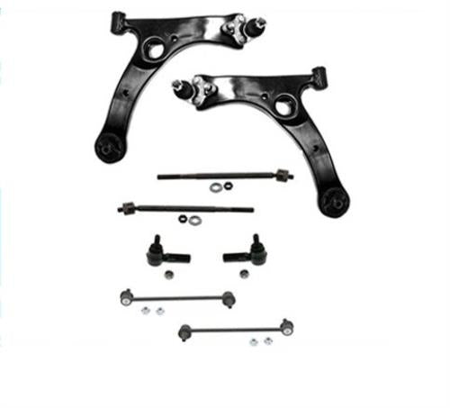 03-08 Vibe Matix Control Arms Ball Joints Tie Rods Sway Bar Links 8Pc