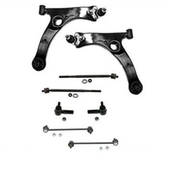 03-08 Vibe Matix Control Arms Ball Joints Tie Rods Sway Bar Links 8Pc