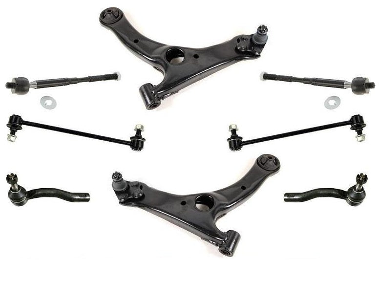 Control Arms Sway Bar Links Tie Rods for Toyota Matrix Front Wheel Drive 03-08