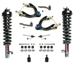 Puntales delanteros completos + brazos de control superiores + rótulas Civic 1992-1995 