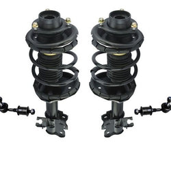Front Complete Spring Struts & Front Sway Bar Links for Nissan Altima 1993-1999
