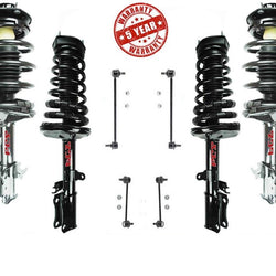 Conjunto de puntales delanteros completos para Camry ES300 V6 y eslabones de barra estabilizadora delantera y trasera