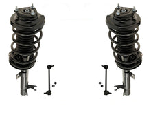 For 2000-2005 Focus (2) Front Coil Spring Strut and Mount Sway Bar Links 4Pc