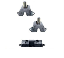 1959-1971 CJ 2.2L Juego de montaje de motor de 3 piezas y kit de montaje de transmisión de 4 velocidades