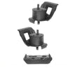 1980-1986 CJ 2.5L 3Pc Engine Motor Mount & Automatic Transmission Mount Kit