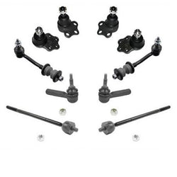 00-03 Durango 00-04 Dakota 2 Wheel Dr (4) Lower & Upper Ball Joints 10Pc Kit
