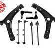 100% New Control Arms Ball Joints Tie Rods Stabilizer Links for 07-15 Compass 8p