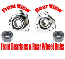 Front Wheel Bearing & Rear Bearings Assembly for Honda CRV 97-01
