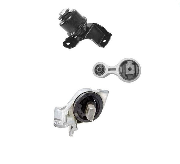 For 07-09 Fusion Front Wheel Drv 2.3L 3Pc Engine Motor Mount Includes Bracket