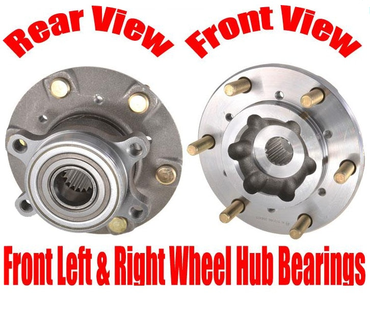 100% Brand New Front Wheel Hub Bearings for Isuzu Rodeo 4 Wheel Drive 03-04