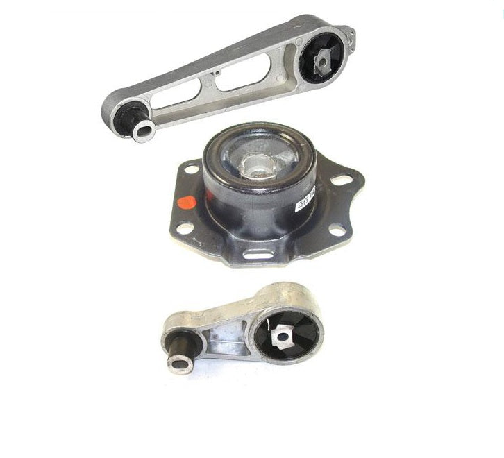 Para 01-08 Transmisión Manual PT Cruiser Motor no turbo Montaje del motor Kit de 3 piezas