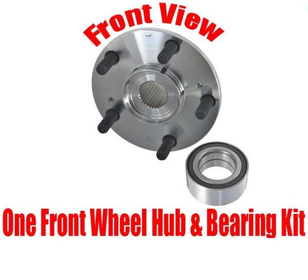 One  Front Wheel Hub & Bearing for Acura TSX 09-14 & Honda Accord 08-12