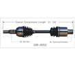 Front Right/Passenger Side Cv Shaft Axle for Equinox 2005-2006 & Torrent 2006