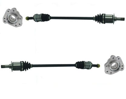 Ejes TRASEROS y cojinetes de buje 100% nuevos para Honda CR-V 97-01 con ABS de 4 ruedas