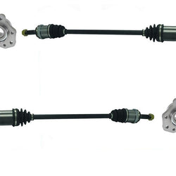 100% New REAR Axles and Hub Bearings for Honda CR-V 97-01 with 4 Wheel ABS
