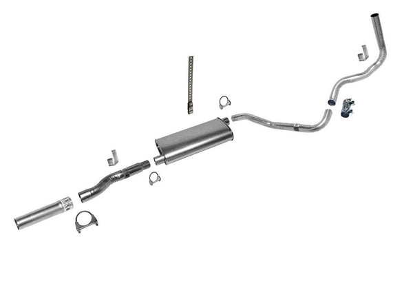 Nuevo sistema de escape para Chevrolet C10 K10 Pick Up 5.7L 131.5" Base de rueda 88-93