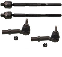 GMC Acadia Chevy Traverse Enclave Outlook Inner Outer Tie Rod Ends Kit Pair Set