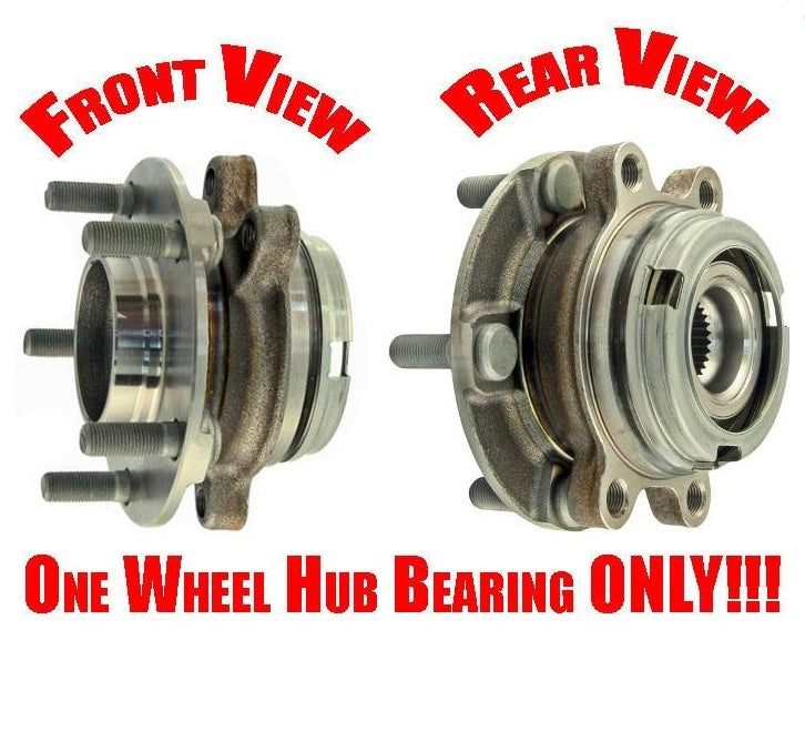 (1) Front Wheel Bearing Assembly PT513295 for Altima 2.5L 07 Without ABS Brakes