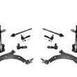Front Struts Control Arms Tie Rods & Sway Bar Links for Nissan Sentra 1.8L 02-06
