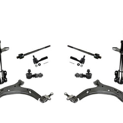 Front Struts Control Arms Tie Rods & Sway Bar Links for Nissan Sentra 1.8L 02-06