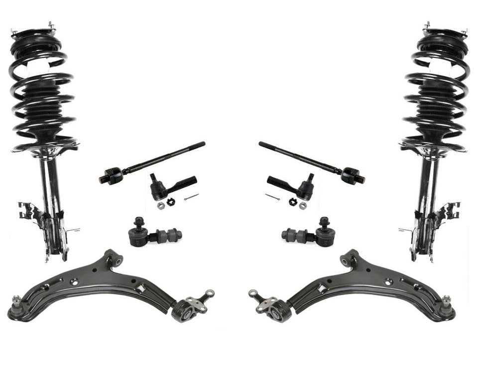 Control Arms & Ball Joint Tie Rods Sway Spring for Nissan Sentra 1.8L 02-06