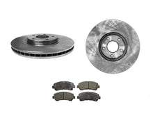 (2) FRONT Brake Rotors & Ceramic Brake Pads for Nissan Sentra Spec-V 2.5L 09-12