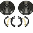 09-11 Focus 100% All New (2) Rr Drum Wheel Bearing (2) Rr Bearing Brake Shoes