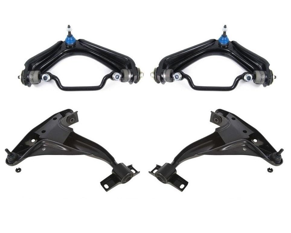 Front Upper & Lower Control Arms For Ford Explorer 4 Drs 2002 2003 to 07/18/2005