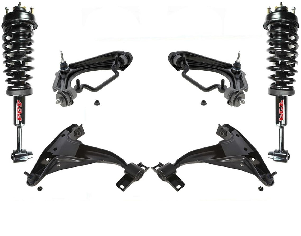 Brazos superiores e inferiores con rótulas y puntales para Explorer y Mountaineer 4DR 02-03