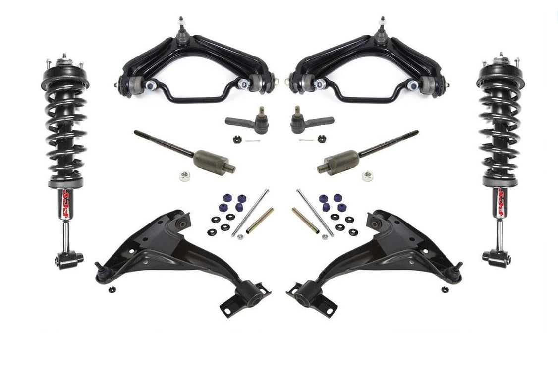 Brazos de control BJ Bush puntales de resorte helicoidal para Ford Exploer 4Dr 4.0L 04 a 07/18/05