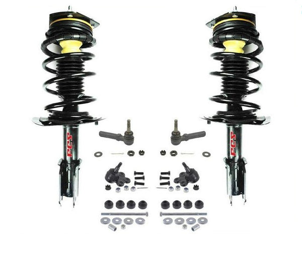 97-2004 Regal Frt Resorte en espiral Puntales completos Juntas de rótula Barra estabilizadora Varillas de amarre 8 piezas