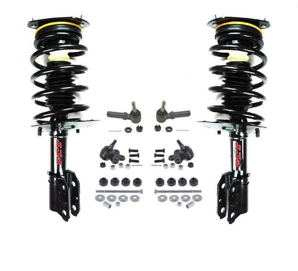 Kit de 8 piezas de puntal completo de resorte delantero para Intrigue 98-02 sin suspensión electrónica