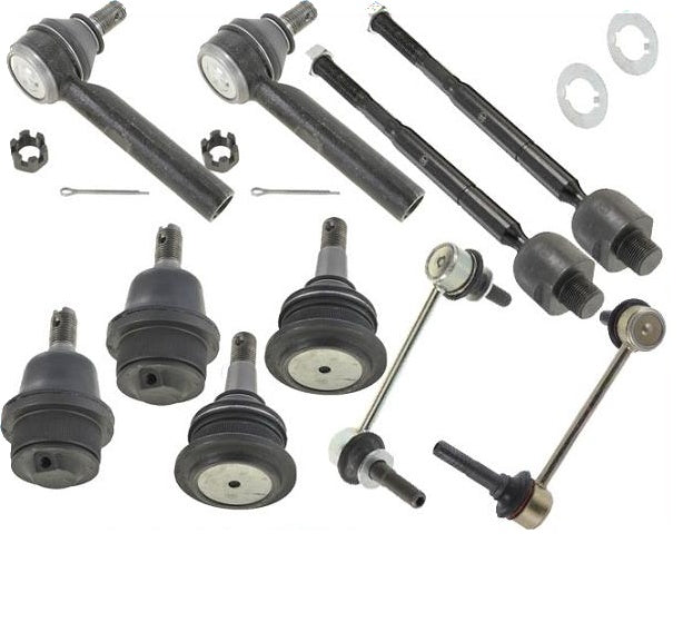100% nuevas rótulas, varillas de amarre, enlaces de barra estabilizadora para Toyota 4Runner, 10 piezas 03-09