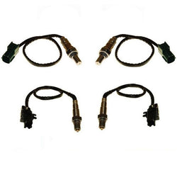 Para 2004-2006 QX56 Armada Titan 5.6L (4) sensores de oxígeno delanteros y traseros